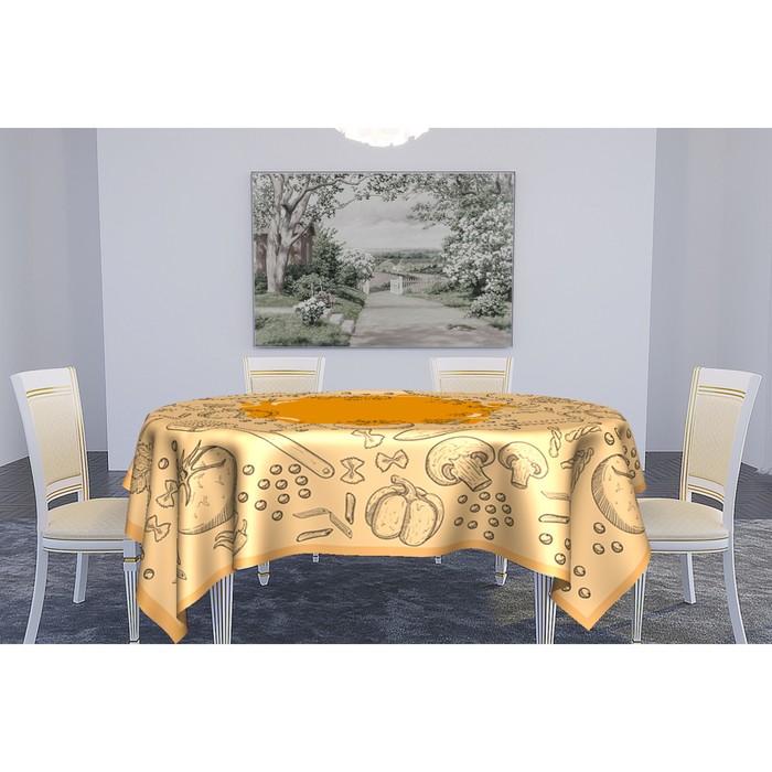 Скатерть "Самобранка" 145х145 см