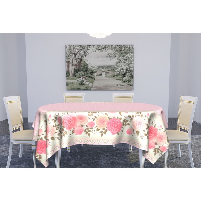 Скатерть "Нежная" 145х145 см