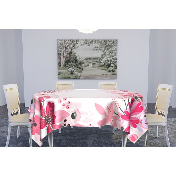 Скатерть "Нежная" 145х145 см