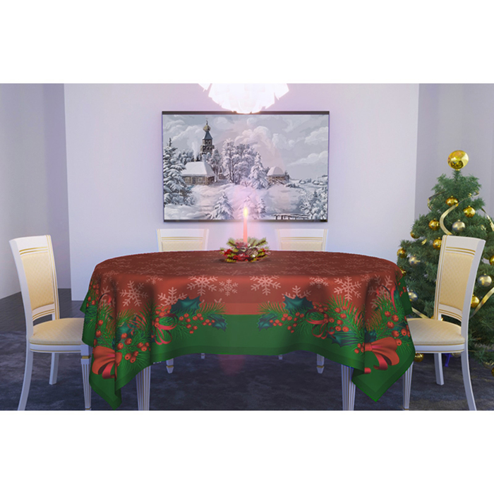 Скатерть "Праздничная" 145х145 см