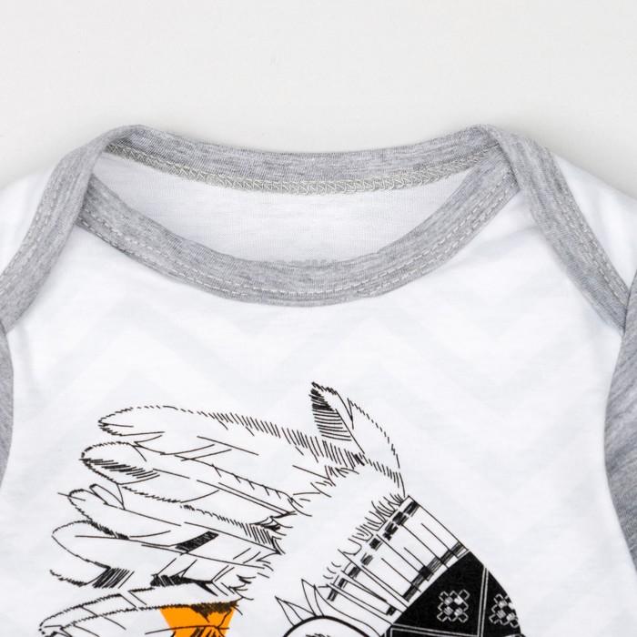 Костюм детский: джемпер и брюки Крошка Я "Сафари", рост 86-92см (1,5-2 года)