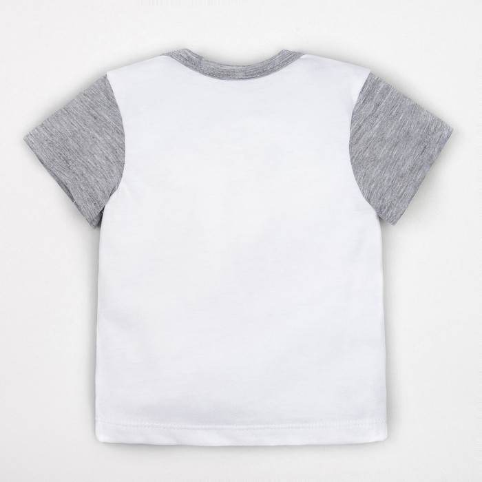 Комплект: футболка и трусы под памперс Крошка я "Сафари", рост 68-74см (6-9мес)