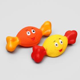 

Игрушка пищащая "Улыбка", 16,5 см, микс цветов