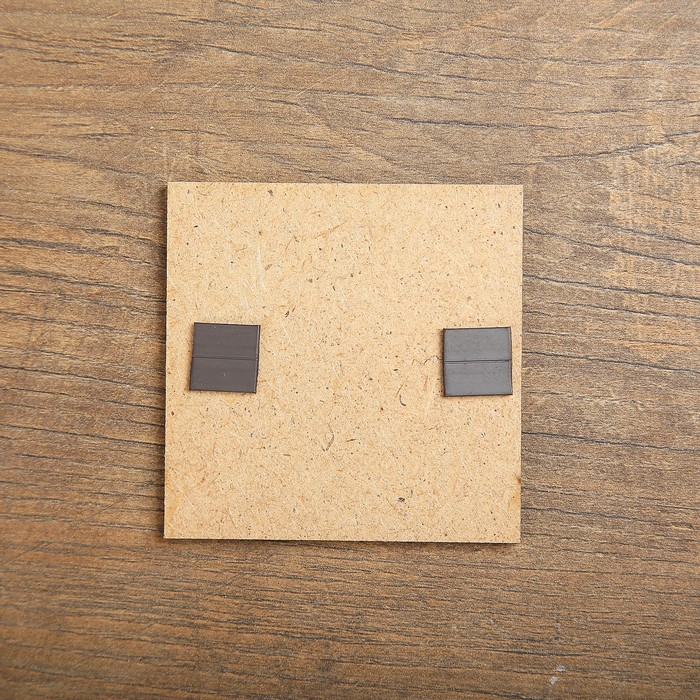 Магнит - картина «Герб России с хохломской росписью», белый фон, 6,8×6,8 см