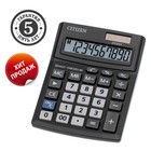 Калькулятор настольный Citizen Business Line CMB, 10 разрядный, двойное питание, 102 х 137 х 31 мм, чёрный