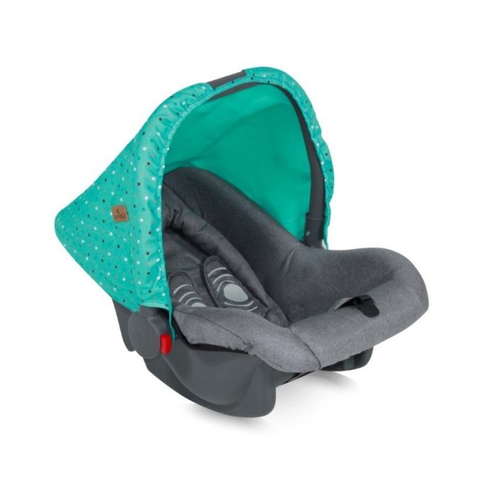 Автолюлька Lorelli Z-104 Bodyguard, группа 0+, Серо-Зелёный/ Grey&amp;Green Friends 1704