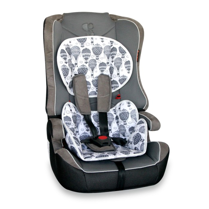 Автокресло Lorelli LD-02 Explorer, группа 1-2-3 (9-36 кг), Серый / Grey Ballons 1862