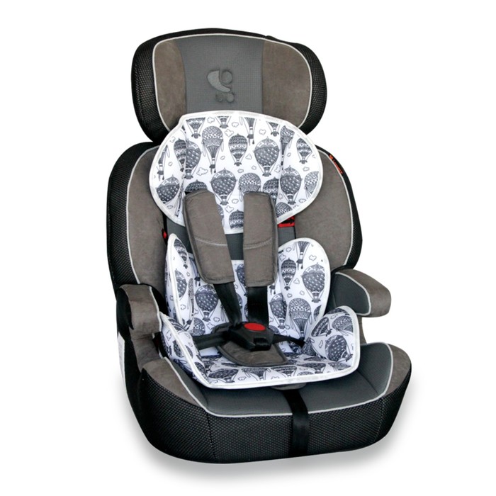 Автокресло Lorelli LD-01 Navigator, группа 1-2-3 (9-36 кг), Серый / Grey Ballons 1862