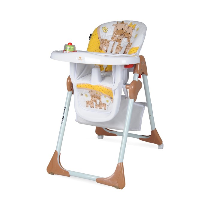 Стульчик для кормления Lorelli Yam Yam, Бежево-Жёлтый / Beige&Yellow 1803