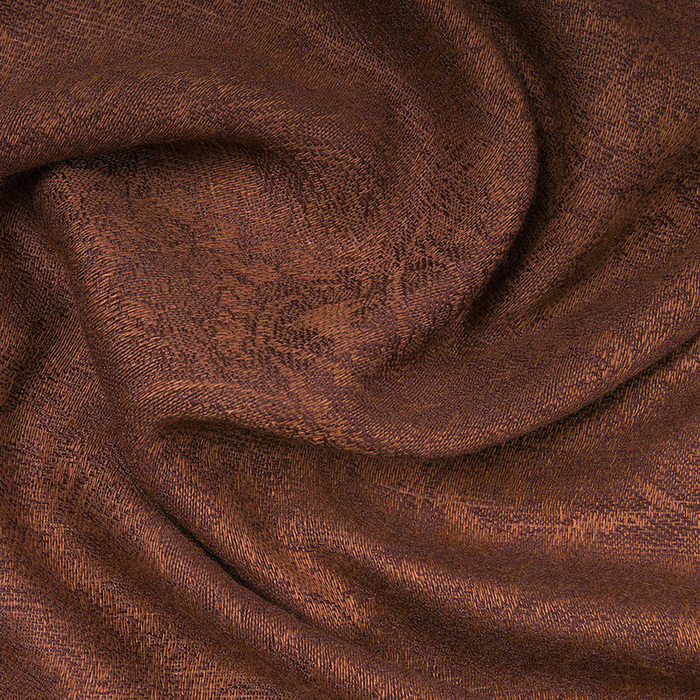 Палантин женский P1820_018-02 цвет шоколад, р-р 70x180