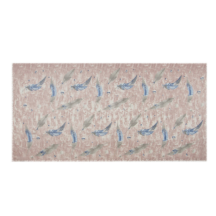 Палантин женский PC3918_82 цвет пудровый, р-р 90x180