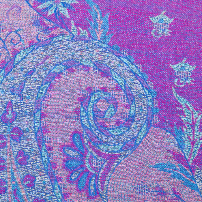 Палантин женский PJ1801_05 цвет синий, р-р 68x175