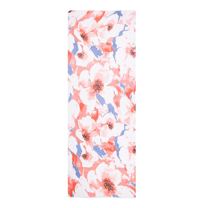 Палантин женский PP1623_3-1 цвет красный, р-р 60x180