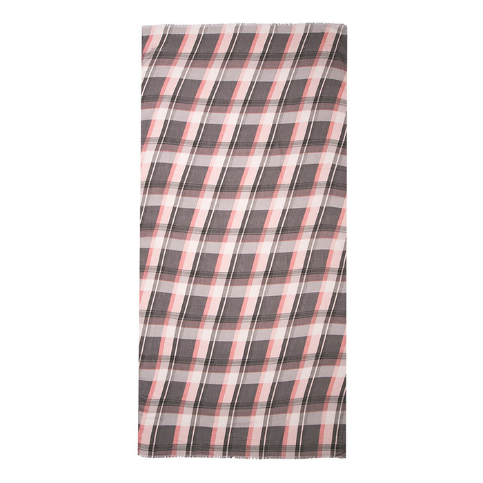 Палантин женский PT1618_2-1 цвет серый, р-р 90x180