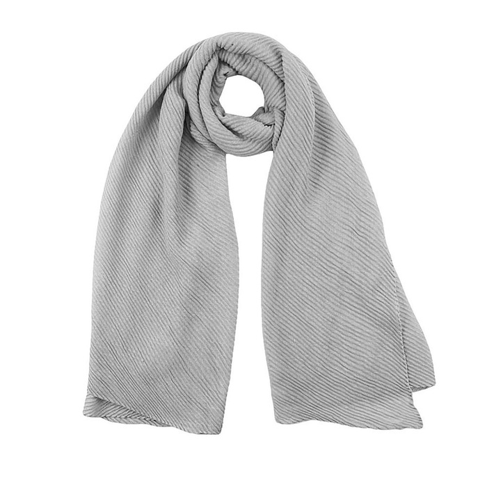 Палантин женский PC3458_87 цвет серый, р-р 95x180