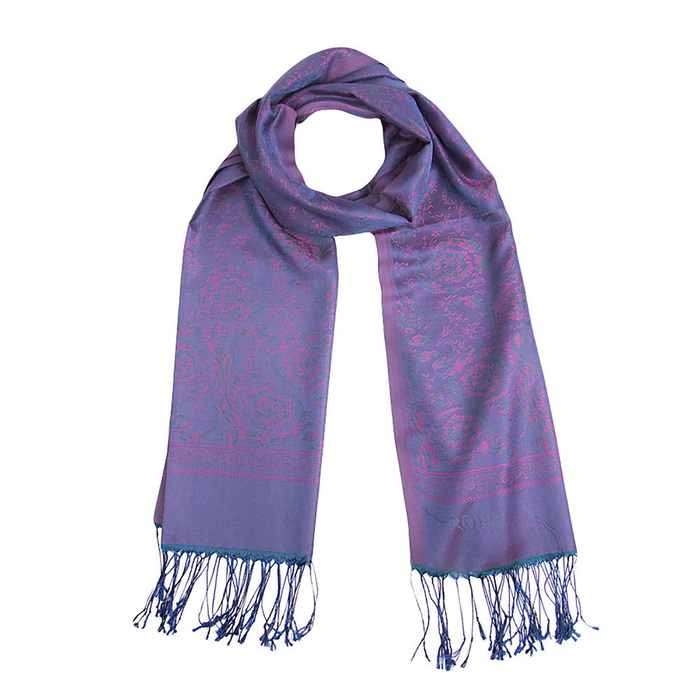 Палантин женский PC3479_2 цвет фиолетовый, р-р 70x180