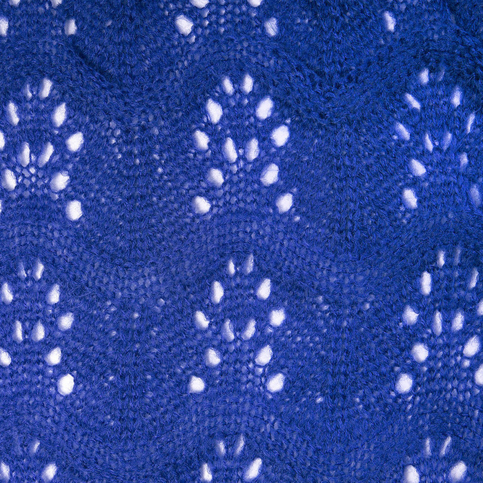 Палантин женский V2717_50 цвет синий, р-р 45x160