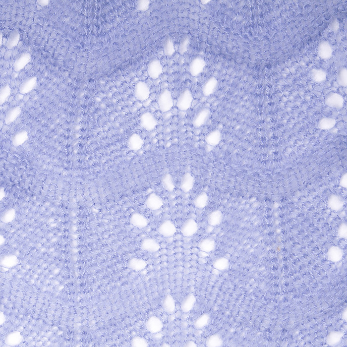 Палантин женский V2717_60 цвет голубой, р-р 45x160