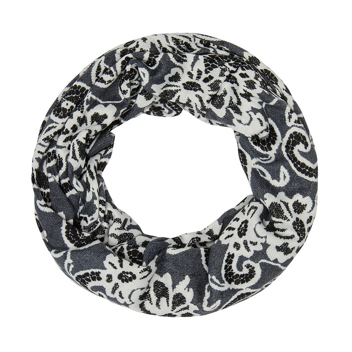 Палантин-труба женский R2352_662-1 цвет серый, р-р 36x80