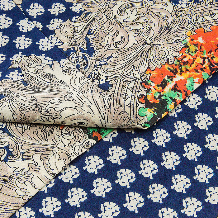 Шарф женский C1109_12 цвет синий, р-р 50x160