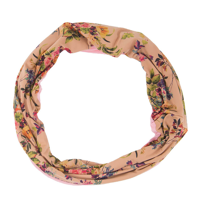 Шарф-труба женский V2558_29 цвет персиковый, р-р 40x75