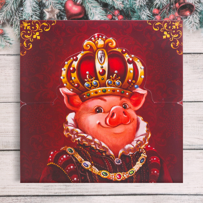 Бумага для записей в коробке "Денежного года", 250 листов