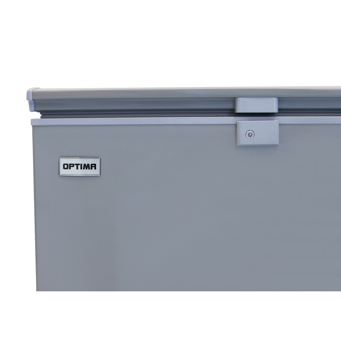 Морозильный ларь Optima BD-155GLG, 155 л, от +5 до -24 °С, класс A+, замок, серый