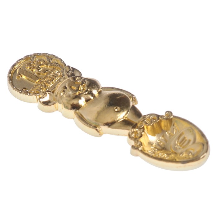 Ложка загребушка на подложке "Денежный магнит"