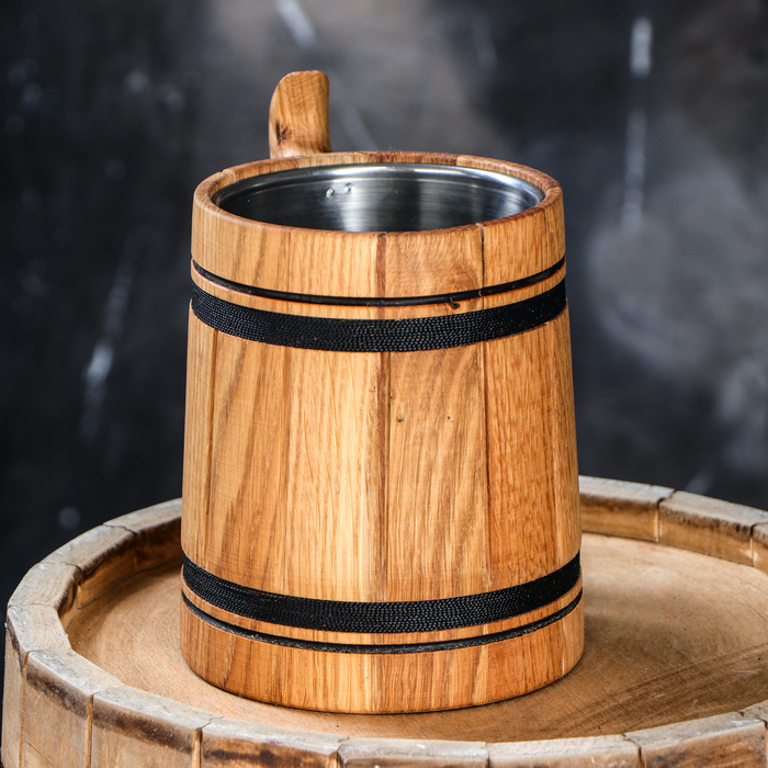 Кружка для пива "Мюнкер", светлая, 0,5 л