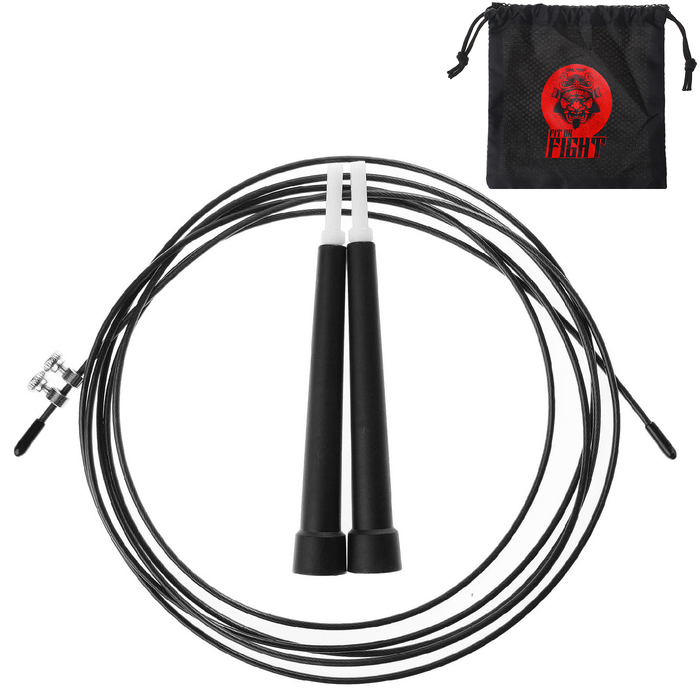 Скоростная скакалка в чехле "Fit or fight"