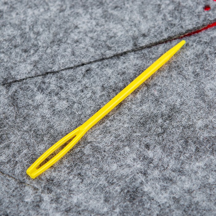 Набор для создания букета из фетра "Розы", цвет красный