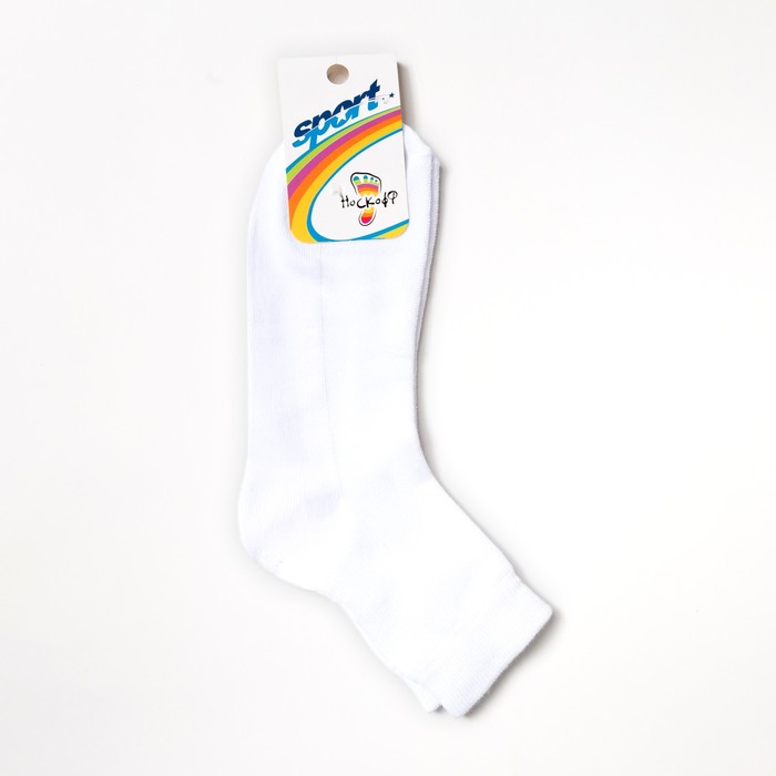 Носки женские, цвет белый, размер 23-25