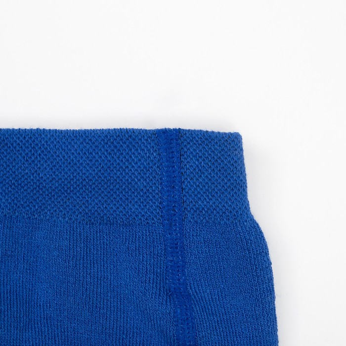 Колготки детские плюшевые ПФС70-2009, цвет васильковый, рост 74-80 см