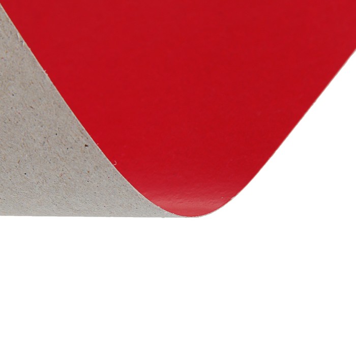 Картон цветной А4, 6 листов, 6 цветов "Цветной котенок", односторонний мелованный