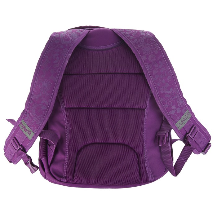 Рюкзак школьный эргономичная спинка Kite 855 Junior-1, 40 х 30 х 17 см, фиолетовый