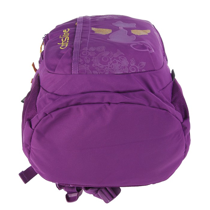 Рюкзак школьный эргономичная спинка Kite 855 Junior-1, 40 х 30 х 17 см, фиолетовый