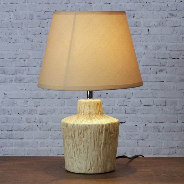 Лампа настольная "Берёза" Е14 40 Вт 33,5х23х23 см