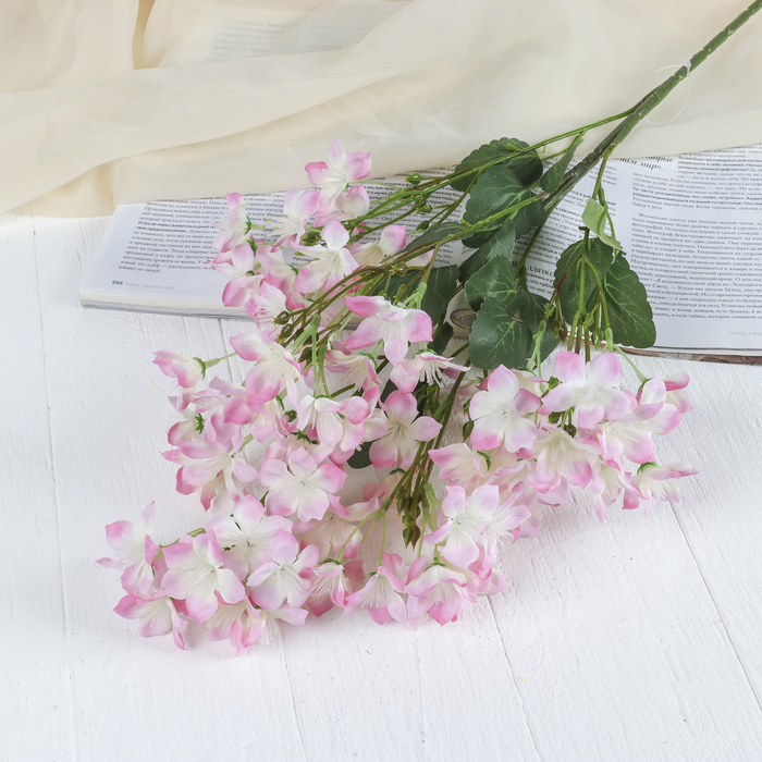 Цветы искусственные "Стефанотис" 5*70 см, розовый