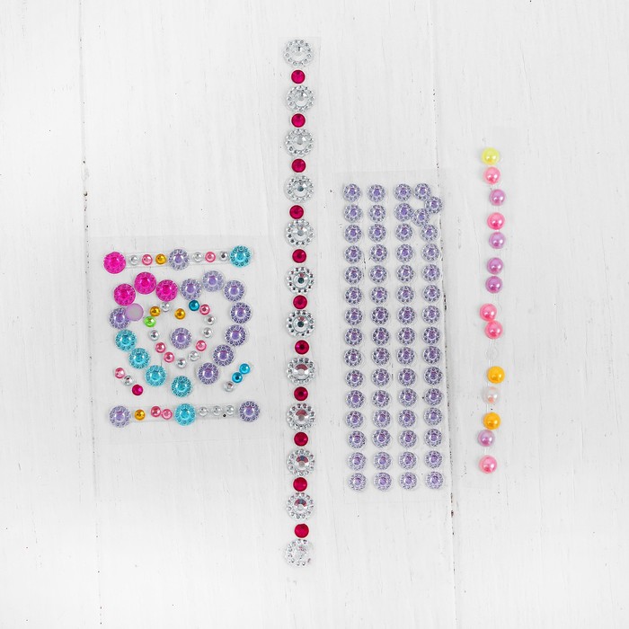 Аппликация стразами "Самолетик"