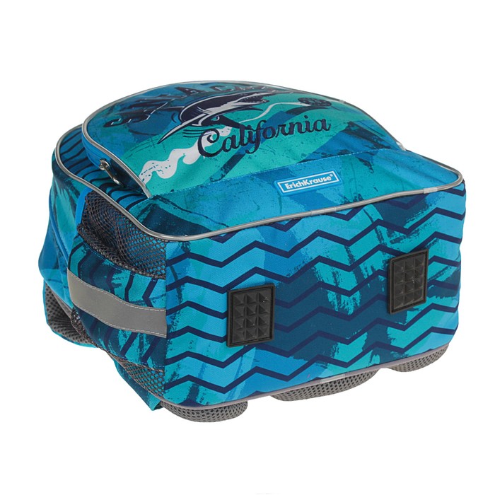 Рюкзак школьный эргономичная спинка 37х27х15см Erich Krause ErgoLine California