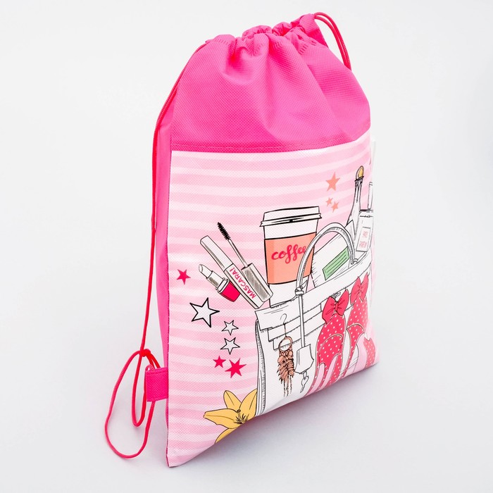 Мешок для обуви "Гламур", 26 х 37,5 см