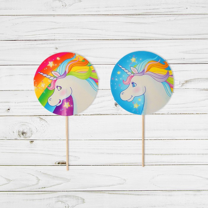 Шпажки для канпе "Единорог" (набор 12 шт)