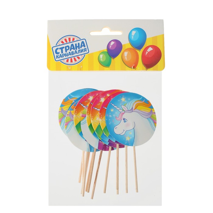 Шпажки для канпе "Единорог" (набор 12 шт)