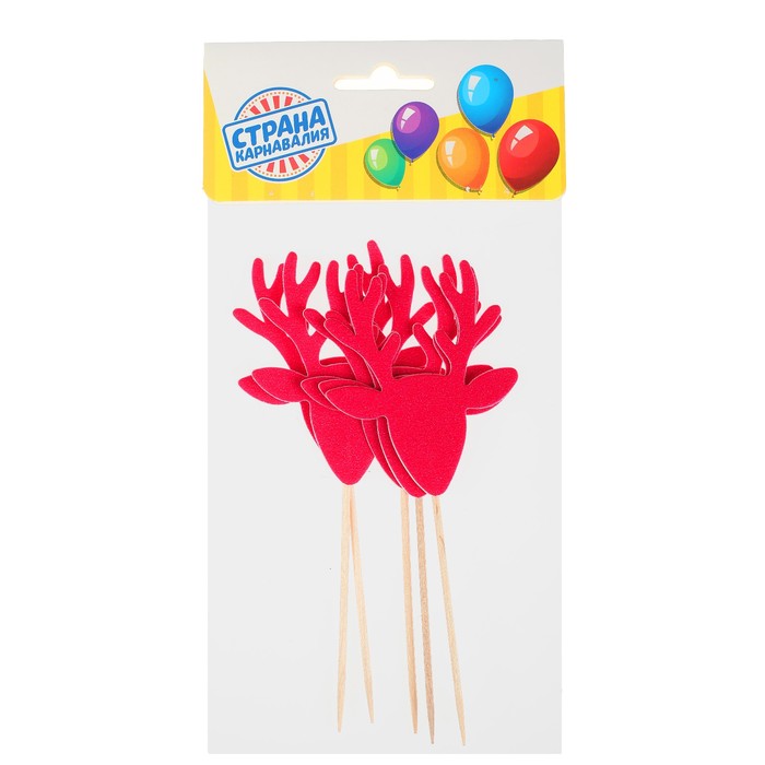 Шпажки для канапе "Олень" (набор 6 шт)