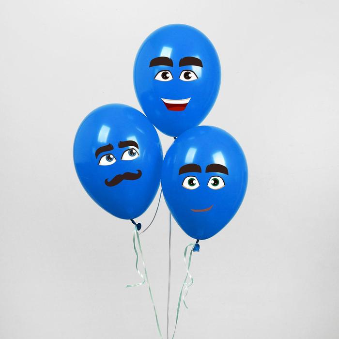 Наклейки для воздушных шаров "Глазки", лист 21 х 36 см