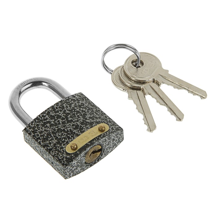 Замок навесной "Фабрика Замков" 303F-30, d=5.3 мм, 3 ключа