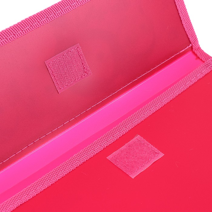 Папка для тетрадей А5, клапан на липучке, пластиковая, с уголком "Сказочный патруль", микс