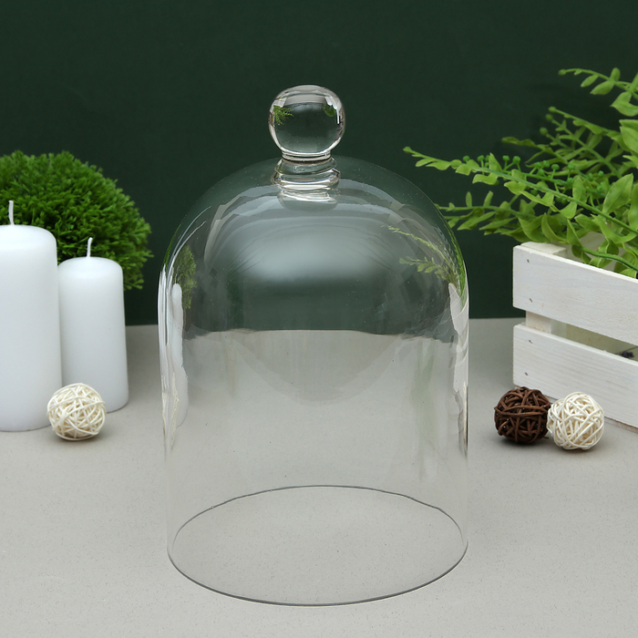 Колпак с шариком, малый декоративный 15х23см