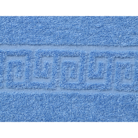 

Полотенце махровое, 40х70 см, цвет голубой