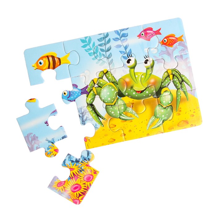 Макси-пазл «Краб», 12 элементов